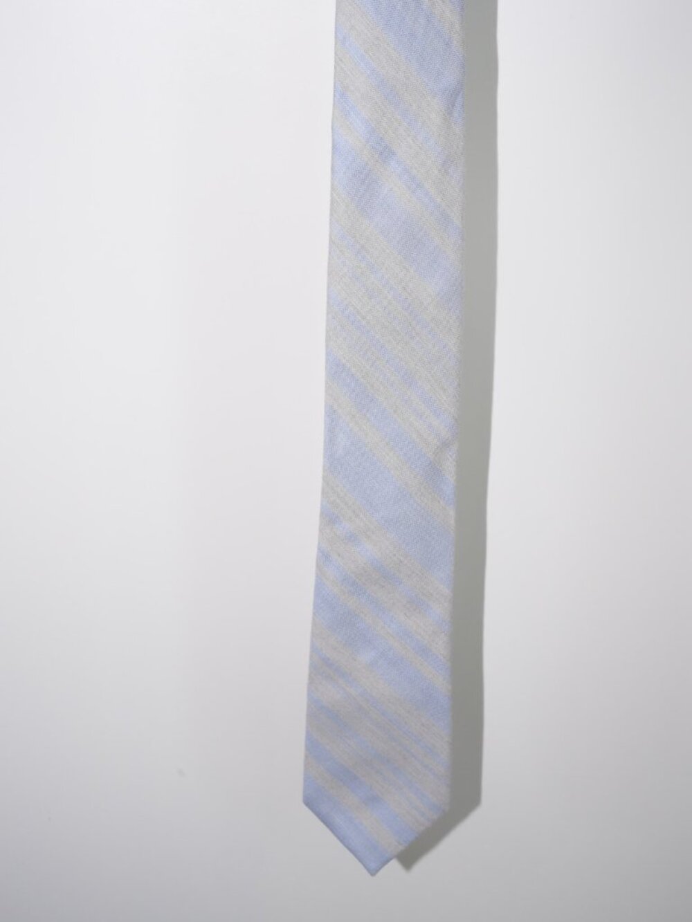 Calvin Klein Light Blue Stripe Tie